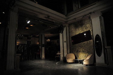 HAROLD PINTER drammaturgo inglese al teatro Candelai di Palermo. Fotografie di Giulio Azzarello ©2014. HAROLD PINTER drammaturgo inglese al teatro Candelai di Palermo. Fotografie di Giulio Azzarello ©2014.