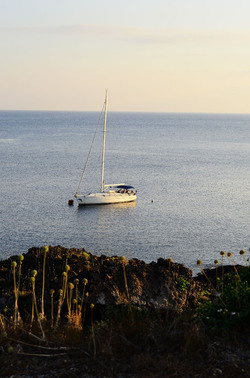 ISOLA DI USTICA la costa. Fotografie di Giulio Azzarello &copy;2016.