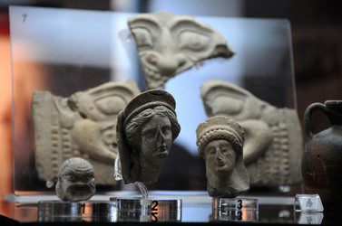 LA VENERE DI MORGANTINA e il suo ritorno dagli USA al museo archeologico di Aidone. Fotografie di Giulio Azzarello &copy;2014.
