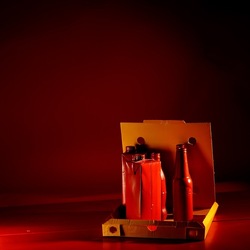 PIZZA ROSSA. Fotografia di Giulio Azzarello ©2023.