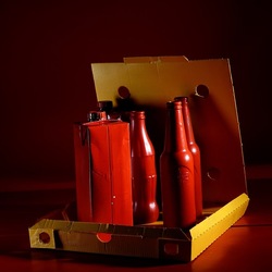 PIZZA ROSSA. Fotografia di Giulio Azzarello ©2023.