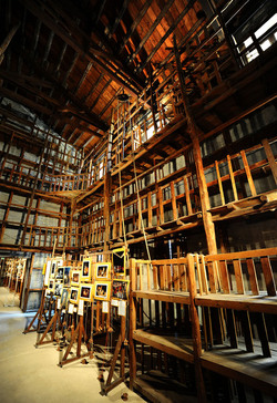 TRADIZIONI IN VIAGGIO mostra di pupi di Mimmo Cuticchio. Fotografie di Giulio Azzarello &copy;2014.