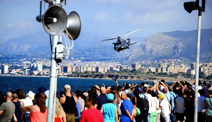 FRECCE TRICOLORE fotografie di Giulio Azzarello &copy;2018.