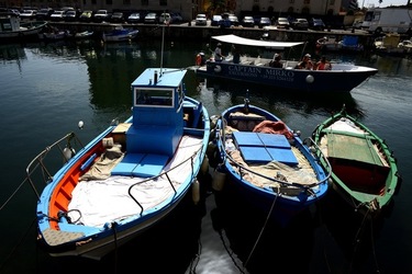 BARCHE da PESCA fotografie di Giulio Azzarello &copy;2019.