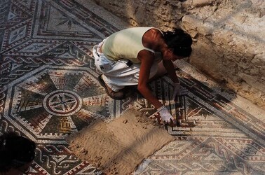 I MOSAICI della VILLA ROMANA DEL CASALE Piazza Armerina in Sicilia. Fotografie di Giulio Azzarello &copy;2014.