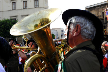 RADUNO di Bersaglieri. Fotografie di Giulio Azzarello &copy;2016.