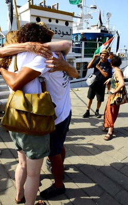 FREEDOM FLOTTILA verso Gaza da Palermo. Fotografie di Giulio Azzarello ©2018. FREEDOM FLOTTILA verso Gaza da Palermo. Fotografie di Giulio Azzarello ©2018.