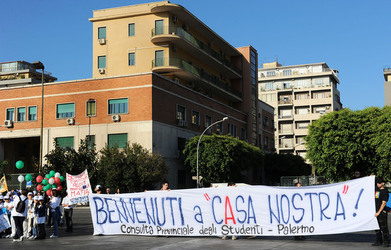 GIORNATE FALCONE E BORSELLINO a Palermo ogni anno. Fotografia di Giulio Azzarello &copy;2014.