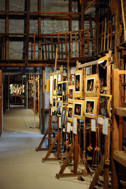 TRADIZIONI IN VIAGGIO mostra di pupi di Mimmo Cuticchio. Fotografie di Giulio Azzarello &copy;2014.