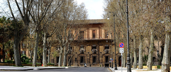 VILLA BONANNO a Palermo. Fotografie di Giulio Azzarello &copy;2016.