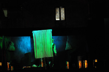 MARCO RENZI e il suo teatro. Fotografie di Giulio Azzarello ©2014.