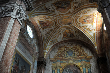 BASILICA di Santa Maria degli Angeli e dei Martiri a Roma. Fotografie di Giulio Azzarello &copy;2014.