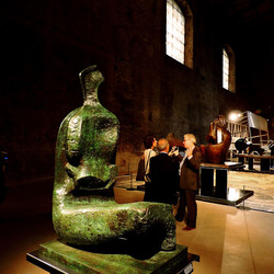 HENRY MOORE mostra a Roma Fotografie di Giulio Azzarello &copy;2016.