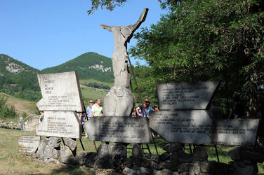IL PARCO DELLA MEMORIA DI MONTESOLE Marzabotto . Fotografie di Giulio Azzarello &copy;2014.
