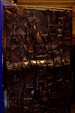 VENEZIA installazione nigeriana inizio Arsenale. Biennale Arch. Cont.. Fotografie di Giulio Azzarello &copy;2022.