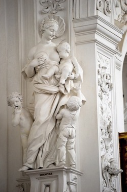 GLI STUCCHI DI GIACOMO SERPOTTA. Fotografie di Giulio Azzarello &copy;2018.