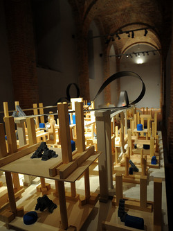 Mobile City installazione di Anne Clemence DeGrollee alla GAM di Palermo. Fotografie di Giulio Azzarello ©2017. Mobile City installazione di Anne Clemence DeGrollee alla GAM di Palermo. Fotografie di Giulio Azzarello ©2017.