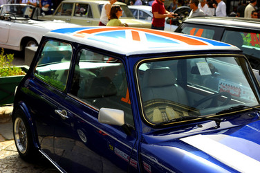 RADUNO di auto classiche MiniCooper. Fotografie di Giulio Azzarello &copy;2016.