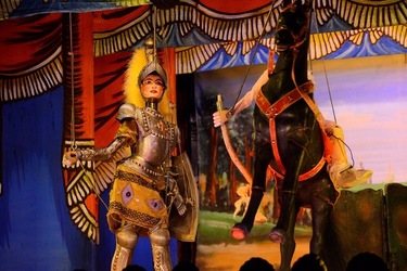 OPERA dei PUPI di Mimmo e Giacomo Cuticchio. Fotografia di Giulio Azzarello ©2020. OPERA dei PUPI di Mimmo e Giacomo Cuticchio. Fotografia di Giulio Azzarello ©2020.