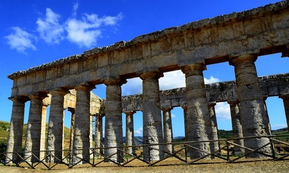 SEGESTA sito archeologico. Fotografie di Giulio Azzarello ©2018.