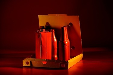 PIZZA ROSSA. Fotografia di Giulio Azzarello ©2023.