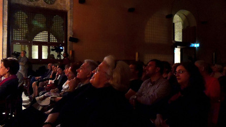 CARLO MAGNO spettacolo epico di e con Mimmo Cuticchio. Fotografie di Giulio Azzarello &copy;2014.