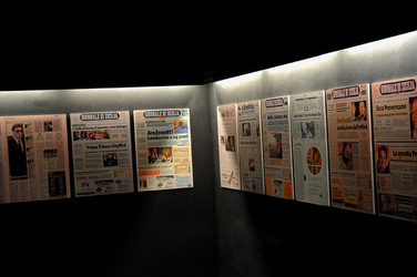 MUSEO DELLA MAFIA a Salemi. Fotografie di Giulio Azzarello 2014.