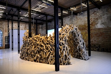 VENEZIA Padiglione Emirati Arabi Arsenale. Biennale Arch. Cont. Fotografie di Giulio Azzarello &copy;2022.