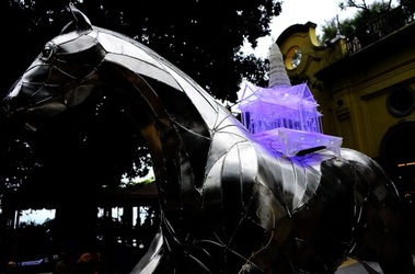 BIENNALE di VENEZIA Arte Contemporanea Giardini. Fotografie di Giulio Azzarello &copy;2020.