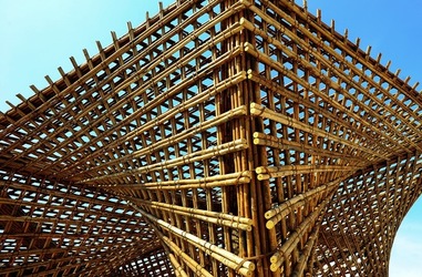 STRUTTURA di LEGNO BIENNALE di ARCHITETTURA di VENEZIA. Foto di G.Azzarello ©2018. STRUTTURA di LEGNO BIENNALE di ARCHITETTURA di VENEZIA. Foto di G.Azzarello ©2018.