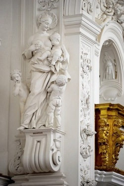 GLI STUCCHI DI GIACOMO SERPOTTA. Fotografie di Giulio Azzarello &copy;2018.