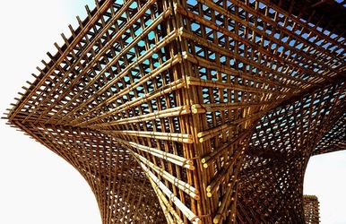 STRUTTURA di LEGNO BIENNALE di ARCHITETTURA di VENEZIA. Foto di G.Azzarello ©2018. STRUTTURA di LEGNO BIENNALE di ARCHITETTURA di VENEZIA. Foto di G.Azzarello ©2018.