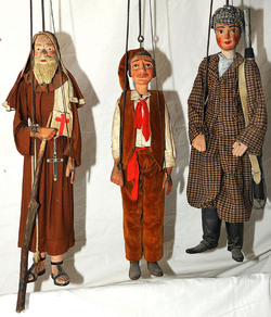 PUPI SICILIANI del 900 e dell 800. Collezione Cuticchio. Fotografie di Giulio Azzarello &copy;2014.