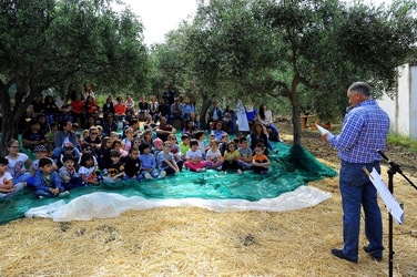 FRANTOIO GULLO ad Aliminusa in Sicilia. Fotografie di Giulio Azzarello &copy;2018.