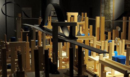 Mobile City installazione di Anne Clemence DeGrollee alla GAM di Palermo. Fotografie di Giulio Azzarello ©2017. Mobile City installazione di Anne Clemence DeGrollee alla GAM di Palermo. Fotografie di Giulio Azzarello ©2017.