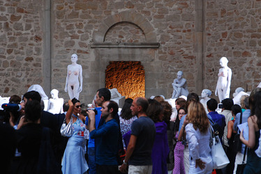 VANESSA BEECROFT allo Spasimo di Palermo alcuni momenti. Fotografie di Giulio Azzarello &copy;2014.