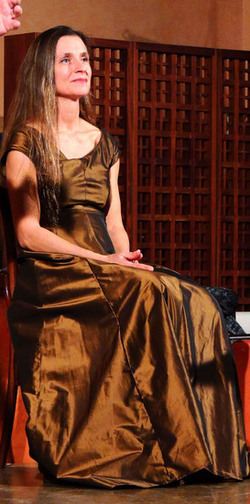 CARLO MAGNO spettacolo epico di e con Mimmo Cuticchio. Fotografie di Giulio Azzarello &copy;2014.