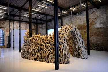 VENEZIA Padiglione Emirati Arabi Arsenale. Biennale Arch. Cont. Fotografie di Giulio Azzarello &copy;2022.