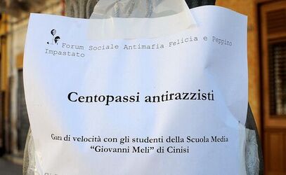 PEPPINO IMPASTATO e il suo mito. Fotografie di Giulio Azzarello ©2014.