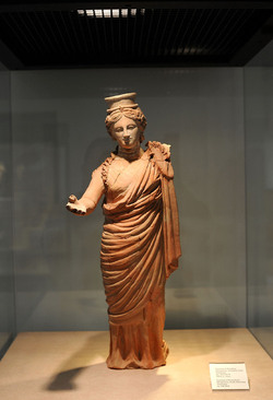 LA VENERE DI MORGANTINA e il suo ritorno dagli USA al museo archeologico di Aidone. Fotografie di Giulio Azzarello &copy;2014.