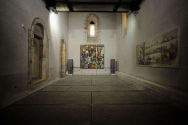 LA SALA DEGLI ARCHI allo Steri di Palermo. Fotografie di Giulio Azzarello &copy;2014.