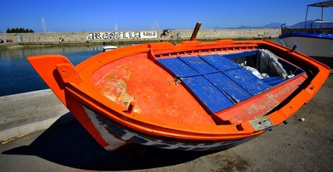BARCHE da PESCA fotografie di Giulio Azzarello &copy;2019.