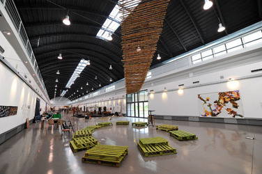 CANTIERI CULTURALI ALLA ZISA a Palermo. Fotografie di Giulio Azzarello &copy;2014.