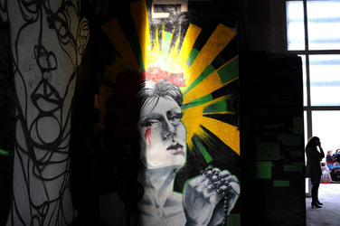 CANTIERI CULTURALI ALLA ZISA a Palermo. Fotografie di Giulio Azzarello &copy;2014.