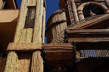 GLI ARCHI DI PASQUA a San Biagio Platani in Sicilia. Fotografie di Giulio Azzarello &copy;2014.