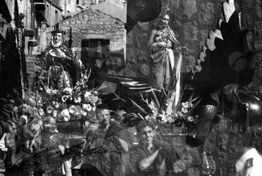 PROCESSIONE RELIGIOSA a Ganci in Sicilia. Fotografie di Giulio Azzarello &copy;2014.