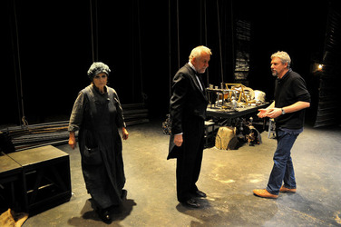 TEATRO stabile BIONDO di Palermo. Primo spettacolo stagione 2015 2106. Foto di Giulio Azzarello &copy;.