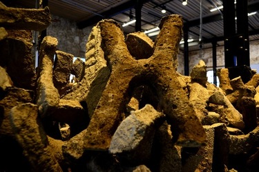 VENEZIA Padiglione Emirati Arabi Arsenale. Biennale Arch. Cont. Fotografie di Giulio Azzarello &copy;2022.