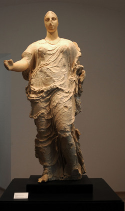 LA VENERE DI MORGANTINA e il suo ritorno dagli USA al museo archeologico di Aidone. Fotografie di Giulio Azzarello &copy;2014.