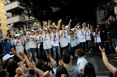 GIORNATE FALCONE E BORSELLINO a Palermo ogni anno. Fotografia di Giulio Azzarello &copy;2014.